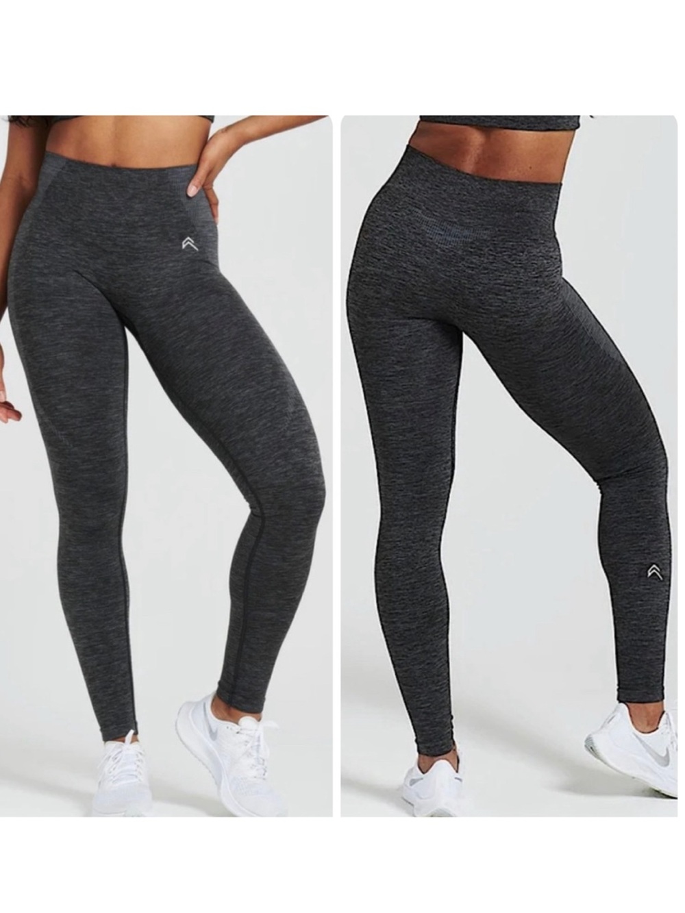 NWT Oner Active Classic Seamless Leggings in Coal Marl Size Medium Short Length - Picture 16 of 16